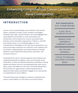 Rural cover page for CCC website