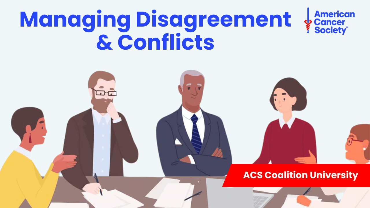 Managing Disagreement and Conflict Module 2