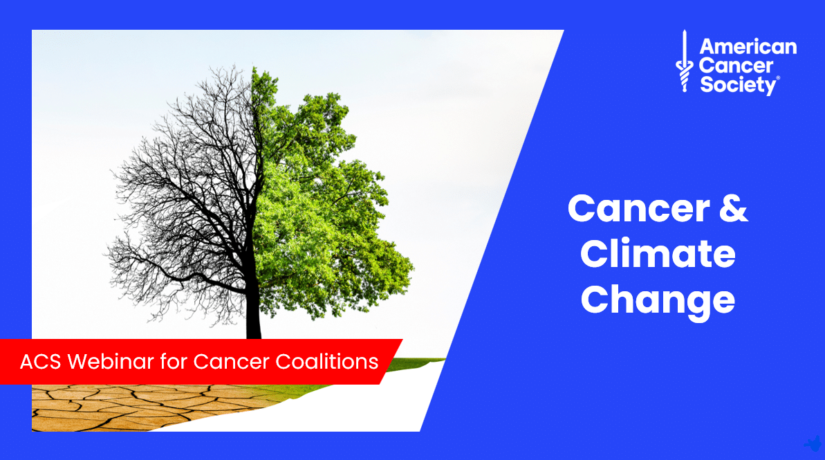 Cover Page for Cancer.Climate Change website youtube